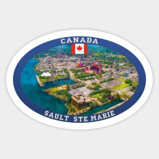 Sault Ste. Marie Canada Travel Sticker
